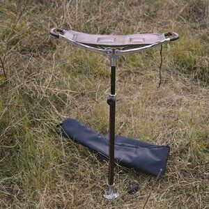 Collapsible Hiking Stool Lightweight Portable Outdoor Seat for Camping and Travl